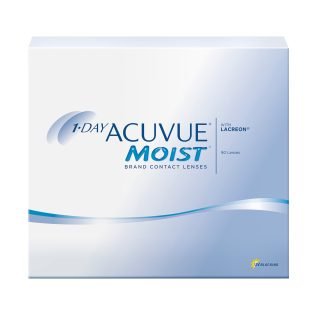 עדשות מגע יומיות אקיוביו מויסט 1-Day Acuvue Moist Pack 90