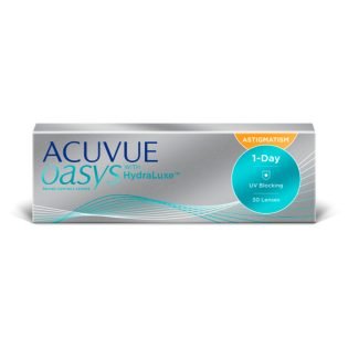 אקיוביו אואזיס יומיות טוריות Acuvue Oasis 1-Day for Astigmatism Pack 30