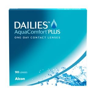 עדשות מגע יומיות דייליס אקווה DAILIES® AquaComfort Plus® Pack 90