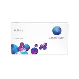 עדשות מגע חודשיות ביופיניטי Biofinity Pack 6