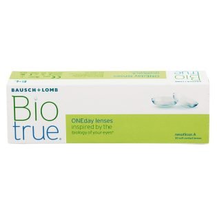 עדשות מגע יומיות ביו טרו Biotrue ONEday Pack 30