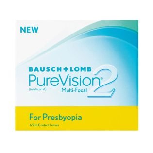 PureVision 2 HD Multifocal Pack 6 – פיורוויז’ן 2 מולטיפוקל