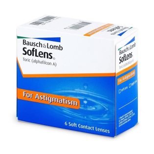עדשות מגע חודשיות טוריות סופלנס Soflens 66 Toric Pack 6