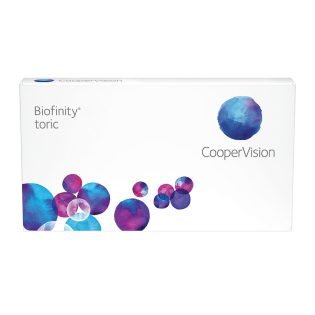 Biofinity Toric Pack 6 – עדשות מגע חודשיות ביופיניטי טוריק
