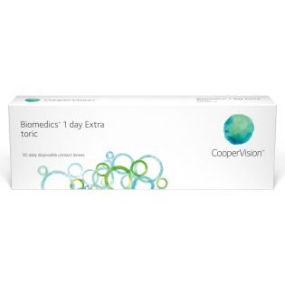 עדשות מגע יומיות טוריות ביומדיקס אקסטרה Biomedics 1 Day Extra Toric Pack 30