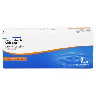 Soflens Daily Disposable Toric Pack 30 – עדשות מגע יומיות סופלנס טוריק