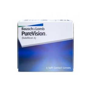 עדשות מגע חודשיות פיור וויז’ן PureVision Pack 6