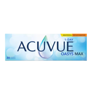 ACUVUE® OASYS MAX 1-Day MULTIFOCAL for ASTIGMATISM- אקיוביו אואזיס מקס וואן דיי מולטיפוקל עם צילינדר
